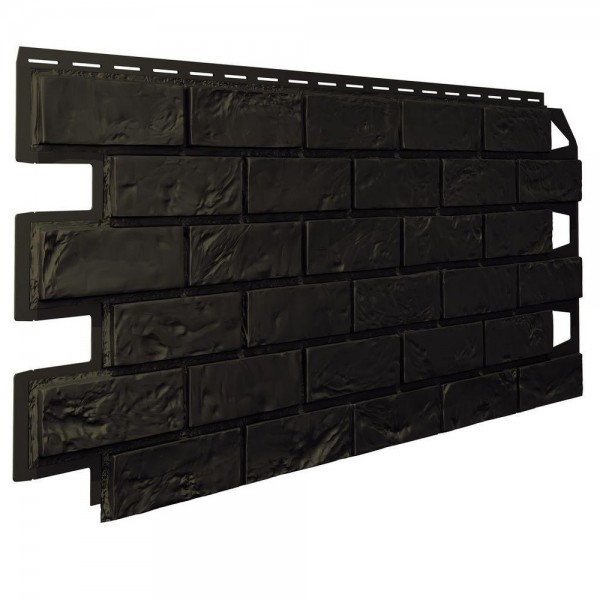 Фасадная панель VOX VILO Brick (кирпич) Dark Brown (Темно-коричневый)