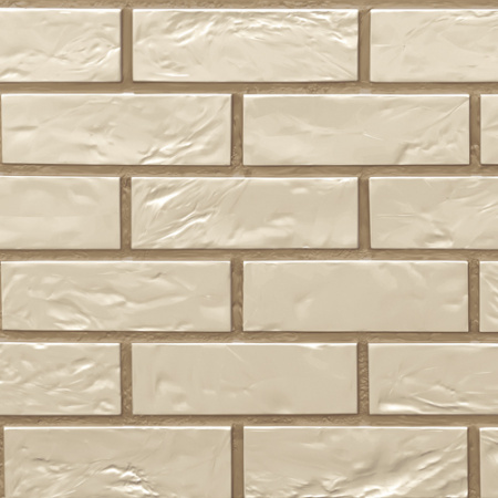 Фасадная панель VOX VILO Brick (Кирпич) со швом Ivory (Слоновая кость)