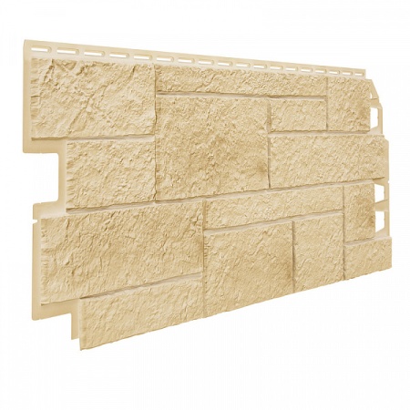 Фасадная панель VOX Solid Sandstone (Песчаник) 1000x420 Creme (Кремовый)