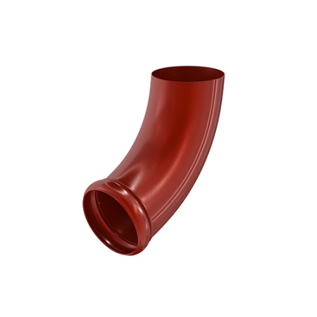 Отвод трубы декорированный Аквасистем 100/150 Красно-коричневый RR29