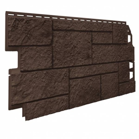 Фасадная панель VOX VILO Sandstone (Песчаник) Dark Brown (Темно-коричневый)