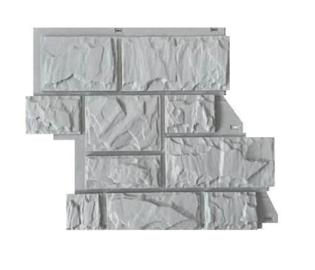 Фасадная панель Canadaridge 64,5х52,5 - (0,338 м2) - Светло-серый