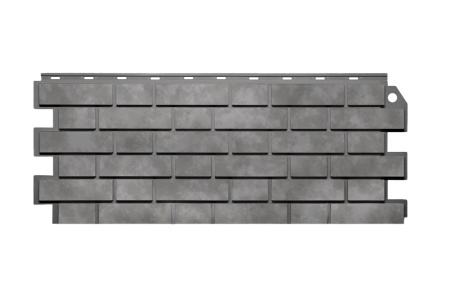 Фасадная панель Fineber 1131x463 Кирпич клинкерный 3D Бежево-серый